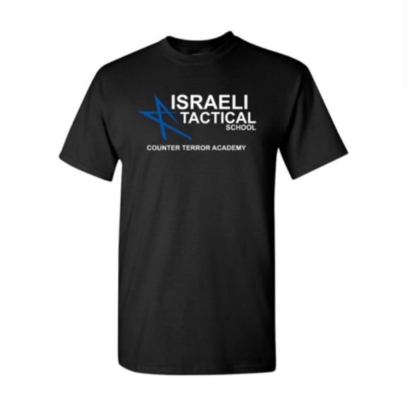 Israeli Tactical School T-Shirts Men’s sizes from medium to 3XL - Picture 2 of 2